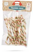 Beeztees hondensnack kerst rawhide cane 20.5x7x30cm - afbeelding 2