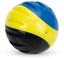 Beeztees hondenspeelgoed Fetch bal plastic d6.3cm multi kleur 2 stuks kopen?