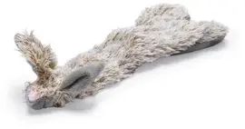 Beeztees hondenspeelgoed Flatino konijn pluche 30x13x2.5cm grijs kopen?