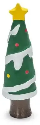 Beeztees hondenspeelgoed kerstboom piek latex 16x5x5cm groen - afbeelding 1