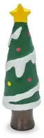 Beeztees hondenspeelgoed kerstboom piek latex 16x5x5cm groen - afbeelding 1