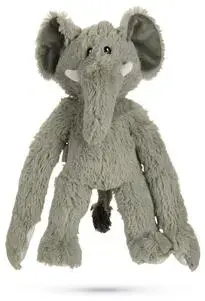 Beeztees hondenspeelgoed olifant James pluche 40x20x12.5cm grijs