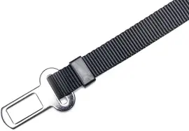 Beeztees hondentuig nylon 55x1,5cm zwart - afbeelding 2