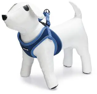 Beeztees hondentuig Parinca instaptuig premium nylon S 41-46x2cm blauw