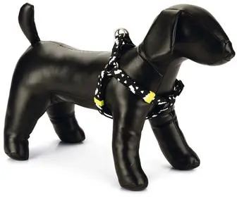 Beeztees hondentuig Thunder nylon 46-75x2cm zwart