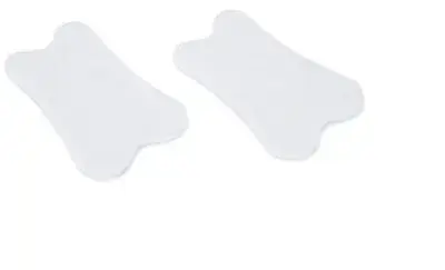 Beeztees inlegdoek papier 6x3cm wit