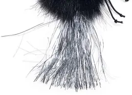 Beeztees kattenhengel Jungle Spin pluche 50x10x4cm zwart - afbeelding 2