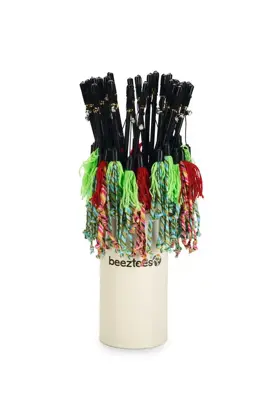 Beeztees kattenhengel streepstaart nylon 17x13.5x74cm a2 - afbeelding 3