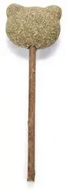 Beeztees kattenspeelgoed matatabi stok met catnip 13x4x1.5cm bruin