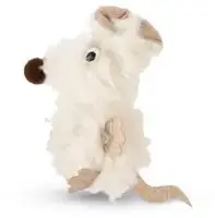Beeztees kattenspeelgoed speelmuis catnip polyester 22x9x4cm wit kopen?