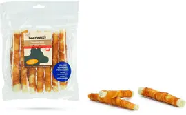 Beeztees kauwstick kip hondensnack voordeel 7st 15 cm - afbeelding 1