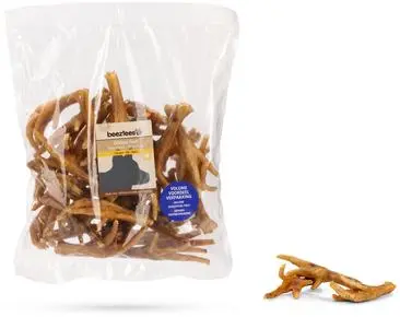 Beeztees Kippenpoten - Hondensnack - Voordeel - 620 gram