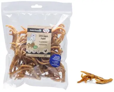 Beeztees Kippenpoten - Hondensnack - Voordeel - 620 gram