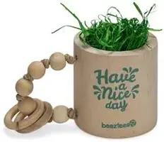 Beeztees knaagdierspeelgoed have a nice day hout 16.5x10x10cm beige kopen?