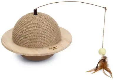 Beeztees Krabbol hout wiggly d29.5cm