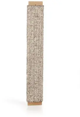 Beeztees krabplank fijn sisal/catnip 50x8x2.5cm bruin