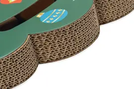 Beeztees krabspeelgoed karton 42x40x4.5cm groen - afbeelding 5