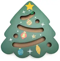 Beeztees krabspeelgoed karton 42x40x4.5cm groen - afbeelding 2
