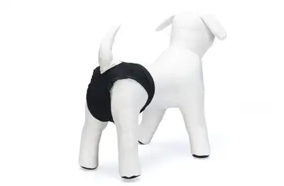 Beeztees loopsheidbroek nylon 43-55cm zwart
