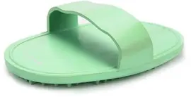 Beeztees massageborstel hond rubber 15x8x2,8 cm blauw