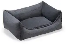 Beeztees orthopedische hondenmand Veo polyester 60x40x20cm donkergrijs