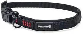 Beeztees Parinca - Kattenhalsband - Nylon - Zwart - 25-30x1 cm kopen?