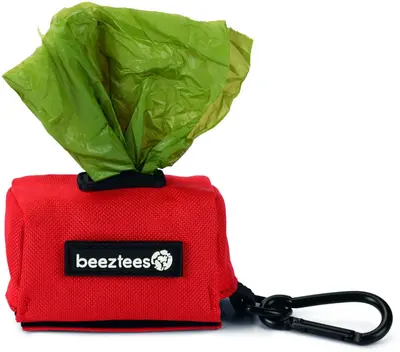 Beeztees Poepzakhouder Limpa  Hond  Rood  Incl. Poepzakjes - afbeelding 1