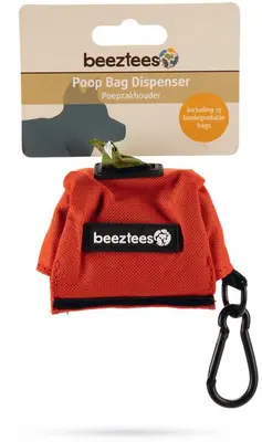 Beeztees Poepzakhouder Limpa  Hond  Rood  Incl. Poepzakjes - afbeelding 2