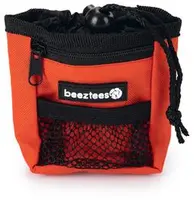Beeztees poepzakhouder met beloningstasje Ordena nylon incl. 15 zakjes 8x4x10cm rood kopen?