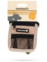 Beeztees poepzakhouder met beloningstasje Ordena nylon incl. 15 zakjes 8x4x10cm grijs - afbeelding 3