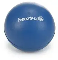 Beeztees speelbal rubber 6,5x6,5x6,5cm blauw