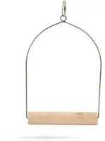 Beeztees vogelschommel metaal 16x2.5x25cm bruin