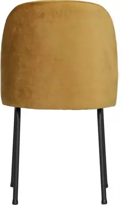 BePureHome eetkamerstoel vogue mosterd - afbeelding 4