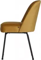 BePureHome eetkamerstoel vogue mosterd - afbeelding 3