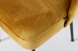 BePureHome eetkamerstoel vogue mosterd - afbeelding 5