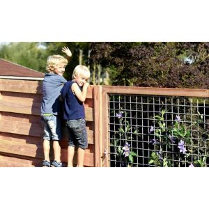 Betonijzer trellisschermen