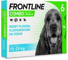 Bied je hond optimale bescherming tegen vlooien, teken en bijtende luizen met de makkelijke en doeltreffende pipetten Frontline Combo Hond. Zo ben je dit vervelende ongedierte altijd een stapje voor! - afbeelding 2