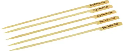 Big Green Egg bamboo skewers 25 stuks - afbeelding 1