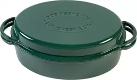 Big Green Egg green dutch oven oval - afbeelding 1