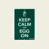 Big Green Egg Green sign keep calm and egg on - afbeelding 1