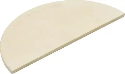 Big Green Egg half moon baking stone XLarge - afbeelding 1