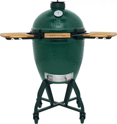 Big Green Egg Large keramische barbecue compleet + Integgrated Nest met Handler + Mates - afbeelding 2