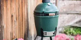 Big Green Egg Medium keramische barbecue + Table nest - afbeelding 8