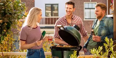 Big Green Egg MiniMax keramische barbecue incl. carrier - afbeelding 6