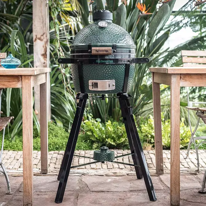 Nominaal Bevriezen lawaai Big Green Egg MiniMax keramische barbecue incl. carrier kopen? -  tuincentrum Osdorp :)