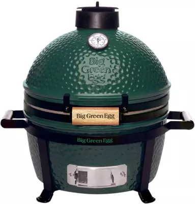 Big Green Egg MiniMax keramische barbecue incl. carrier - afbeelding 1