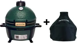 Big Green Egg MiniMax keramische barbecue incl. carrier + Cover - afbeelding 1