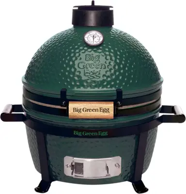 Big Green Egg MiniMax keramische barbecue incl. carrier + Cover - afbeelding 2
