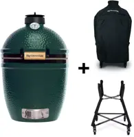 Big Green Egg Small keramische barbecue + Nest + Cover - afbeelding 1