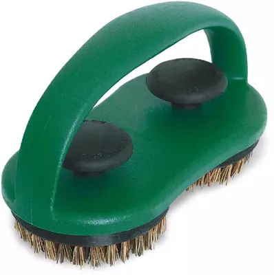 Big Green Egg Speediclean dual brush scrubber - afbeelding 1